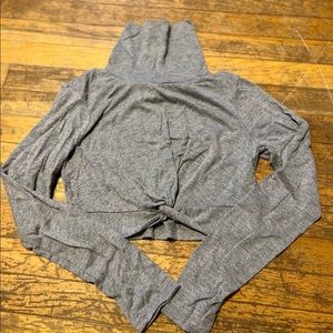 Forever 21 sweater crop top, size large